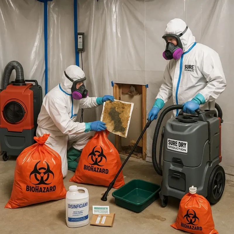 Contaminated Water Handling Protocols process in Rutledge, TN